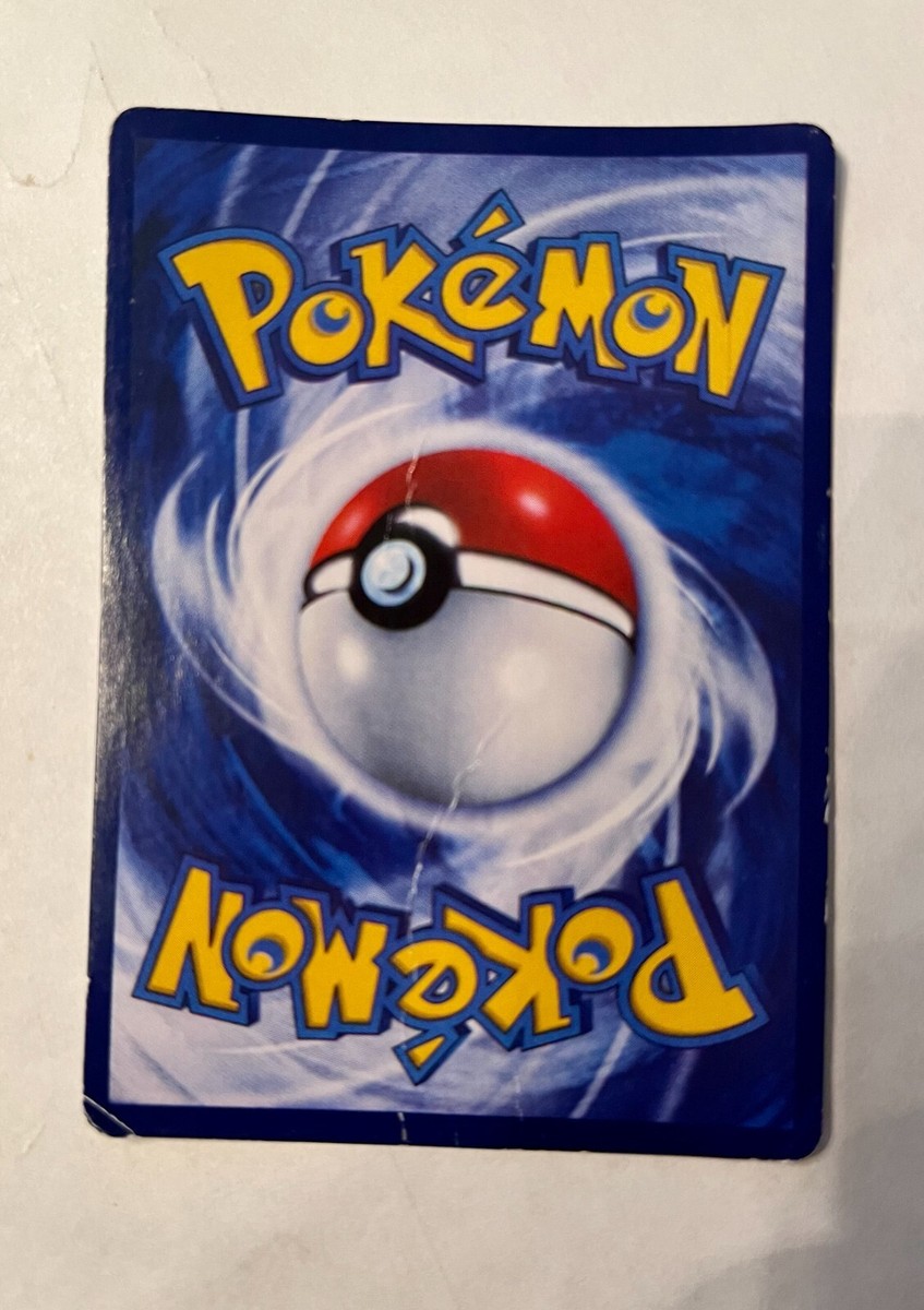Black outline, Reflection, Pokemon card, Slight damage