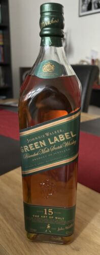 Johnnie Walker Green Label 15 Jahre Alte Abfüllung 1 Liter - Bild 1 von 2
