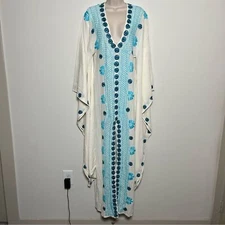 Apashanka Women Maxi Dress Small Cottagecore Long Flare Sleeve Bohemian