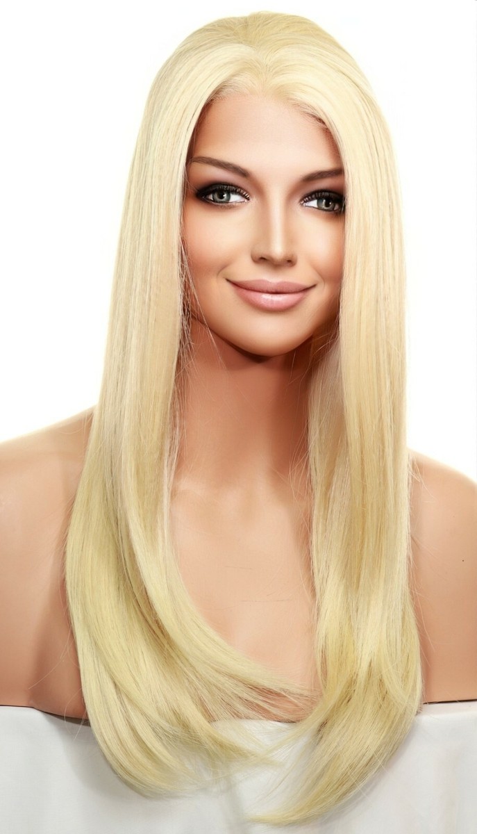 LONG STRAIGHT LACE FRONT WIG | COLOR 613 | STUNNING STYLE  display picture 1