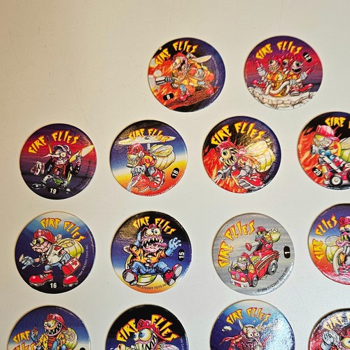Lot 22 Fire Flies Vintage Imperial Slammer Whammers POGS Milk Caps 1994 - Picture 3 of 10
