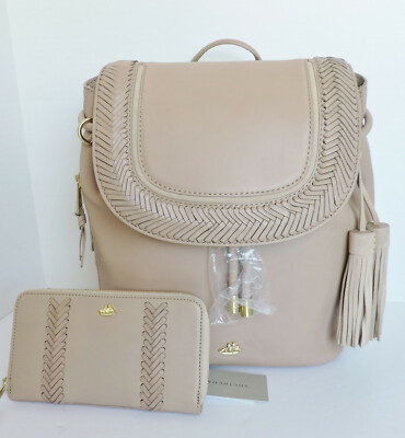 Brahmin Knoxville Collection Josie Backpack Bag Khaki P27  display picture 1