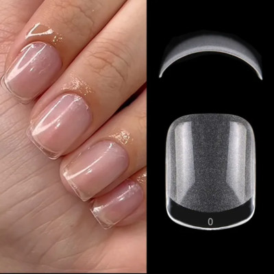 120 Stck. XXS Super Short Almond Full Cover geformte weiche Gel Nagel Tips Druck auf Fa