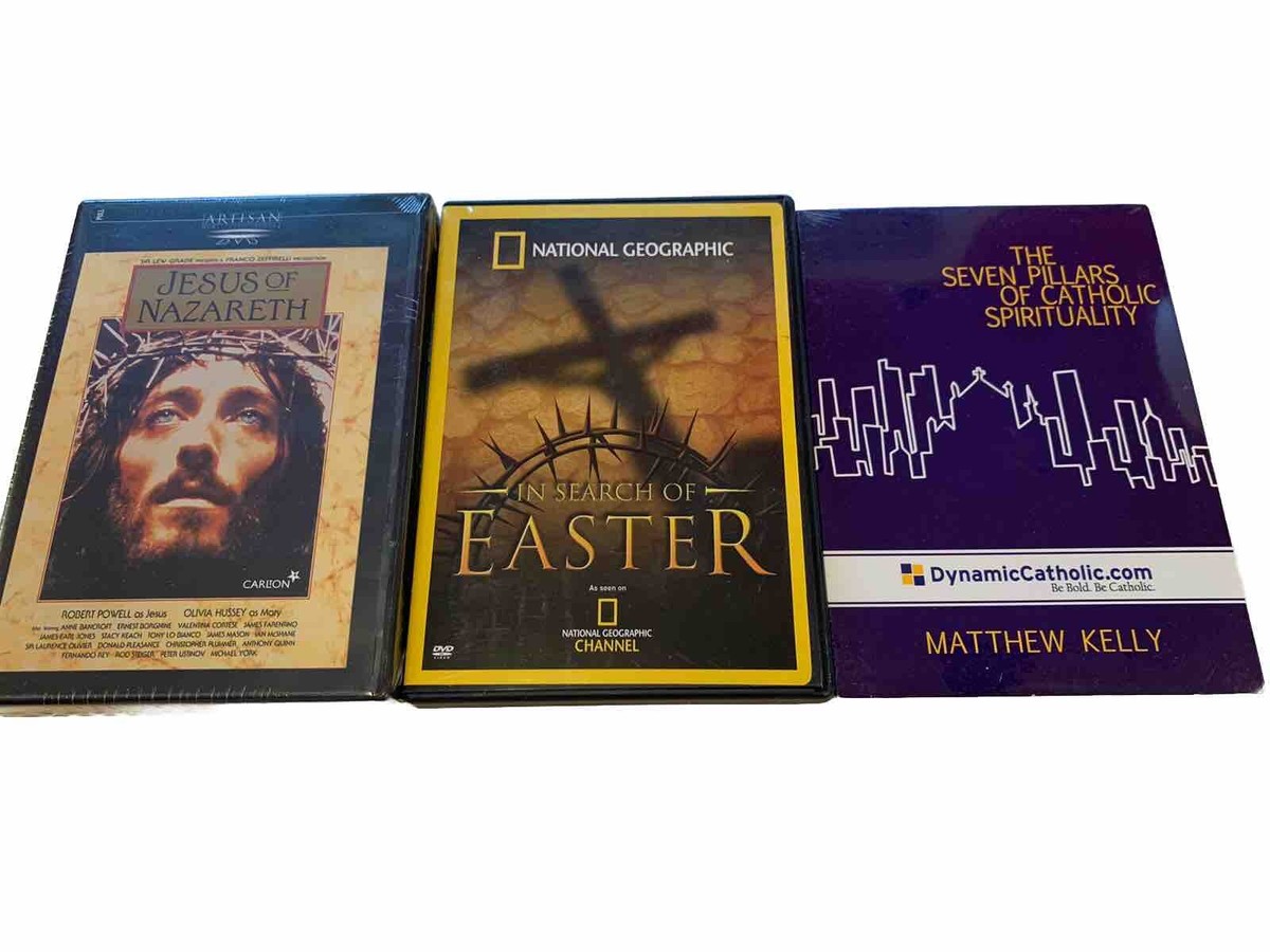 DVD Lot Jesus of Nazareth (1977) Seven Pillars, In Search Of DVD Lot Jesus of Nazareth (1977) Seven Pillars, In Search Of