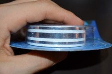 Stripes tripla striscia adesivo nastro cromato tuning moto auto caravan camper