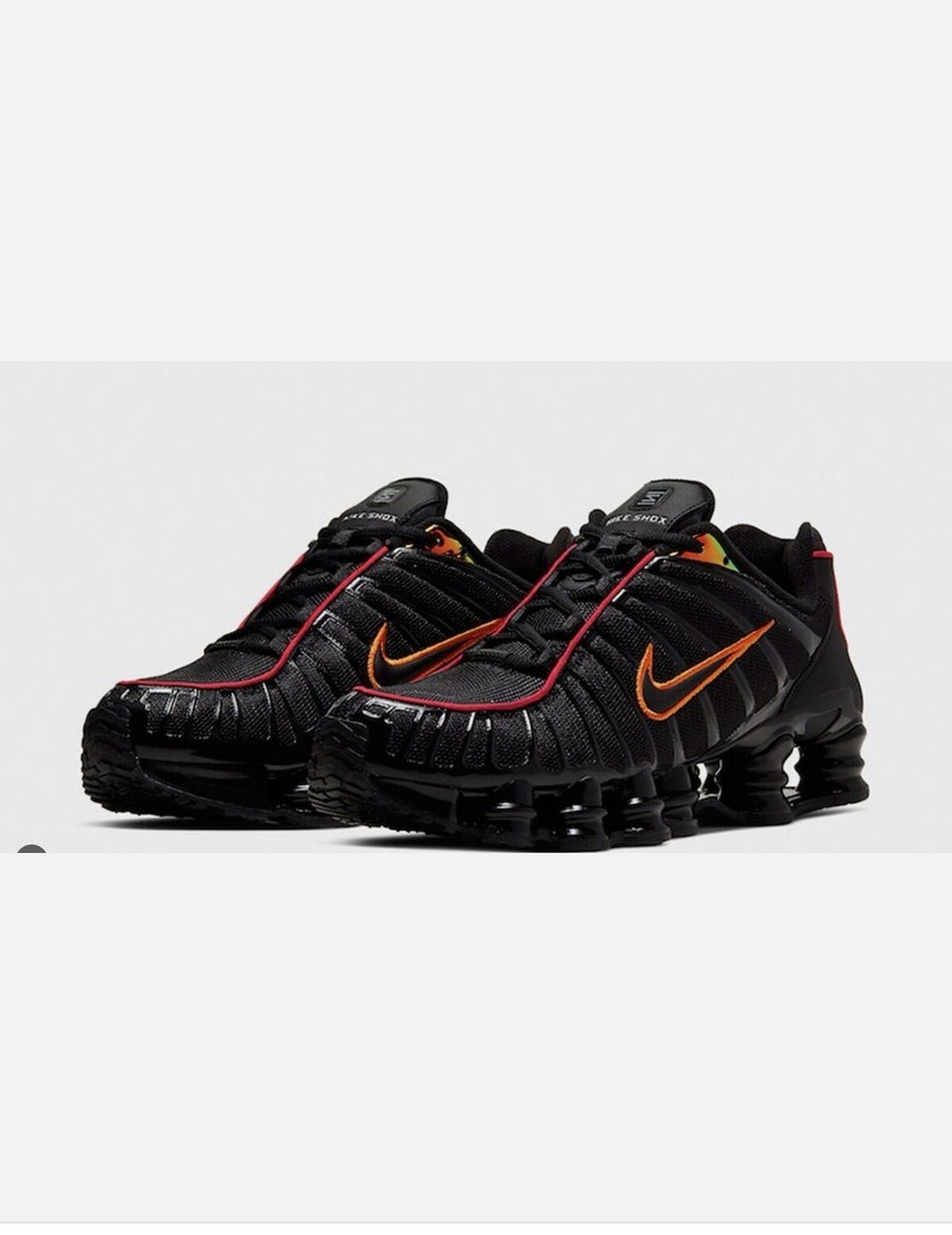 Nike Shox TL Black Magma Orange (UK 10) new in box rare | eBay UK