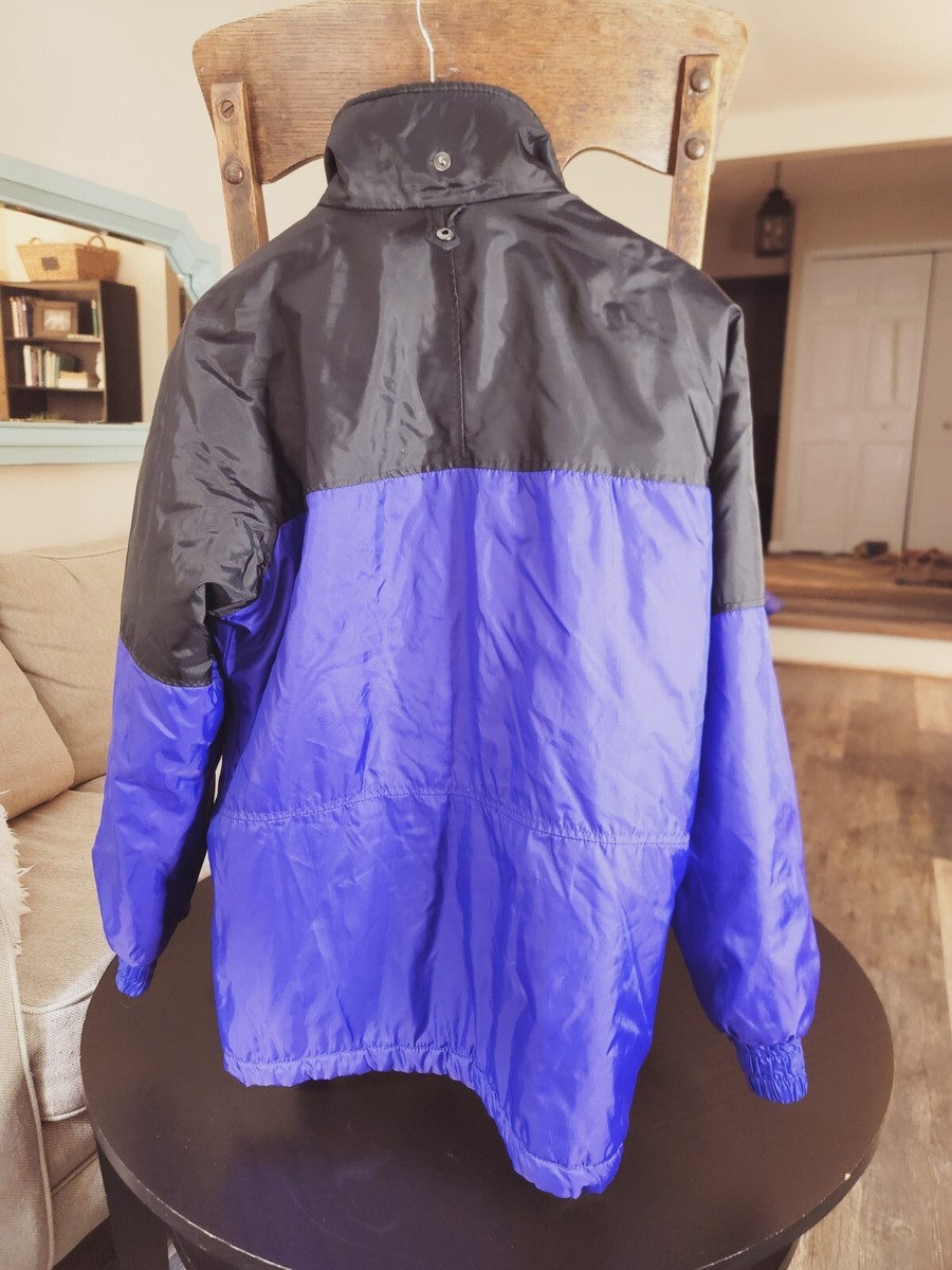 Columbia Vintage 90s Reversible Winter Jacket Teal Purple Mens
