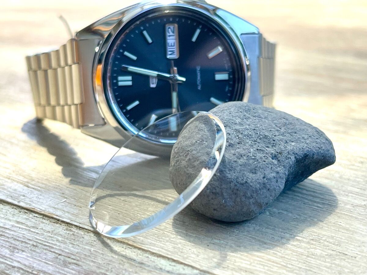 Genuine Hardlex Crystal Glass for Seiko SNXS Seiko 5 7009 Genuine Hardlex Crystal Glass for Seiko SNXS Seiko 5 7009