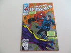 1991 AMAZING SPIDER-MAN # 349 BLACK FOX SIGNED BY ERIK LARSEN  COA, POA