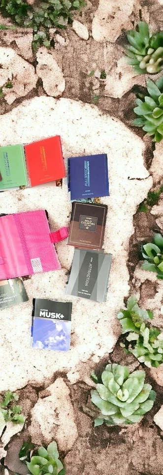 Avon Proben Organizer gemischte 14x AKTUELLE Proben Herren testen +Katalog - Bild 4 von 4