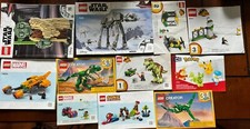 LEGO LOT 11 Instruction Pamphlets Manuals Sta...