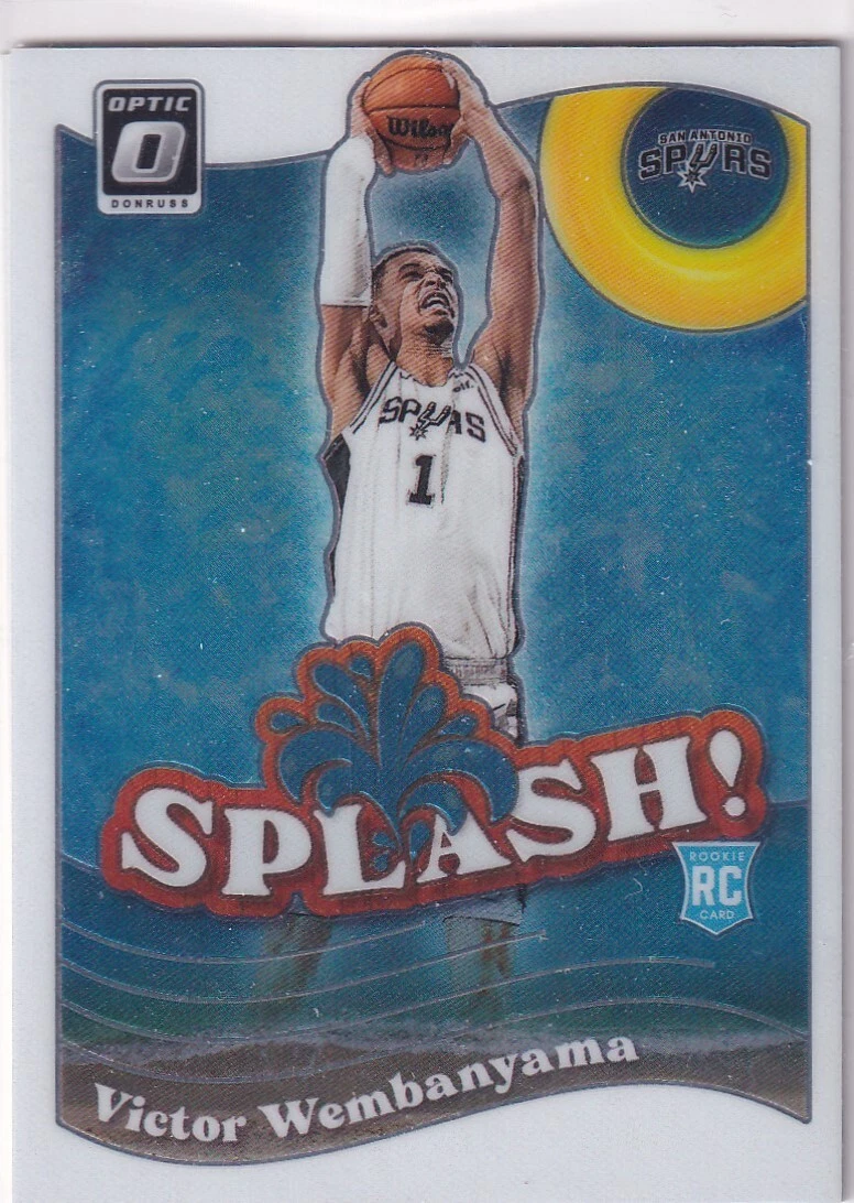 2023-24 Panini NBA Donruss Optic No. 6 Victor Wembanyama Splash! Rookie