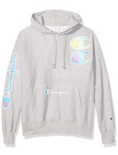 Champion LIFE Reverse Weave Exclusive Hoodie  Oxford Gray  Large