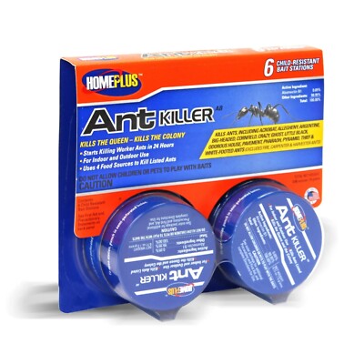 Home Plus, 6 Pack, Metal Ant Bait Kille