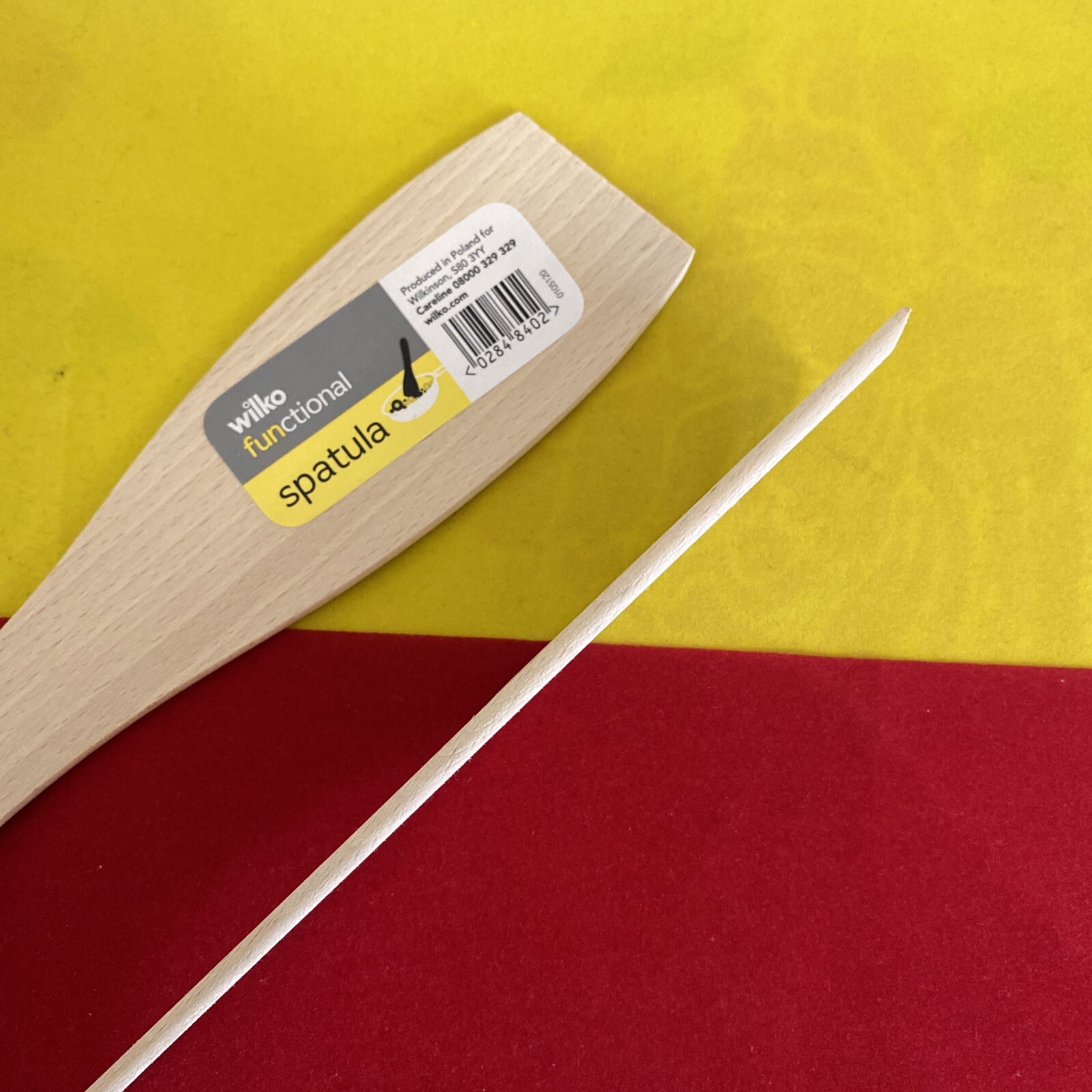 2 x Wilko Wooden Functional Spatula Kitchen Cooking Utensils eBay