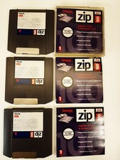 Original Vintage IOMEGA ZIP 100 DISK Disc Looks Unused Clean No Use Marks