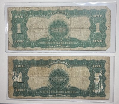 1890 $1 One Dollar Silver Certificate 