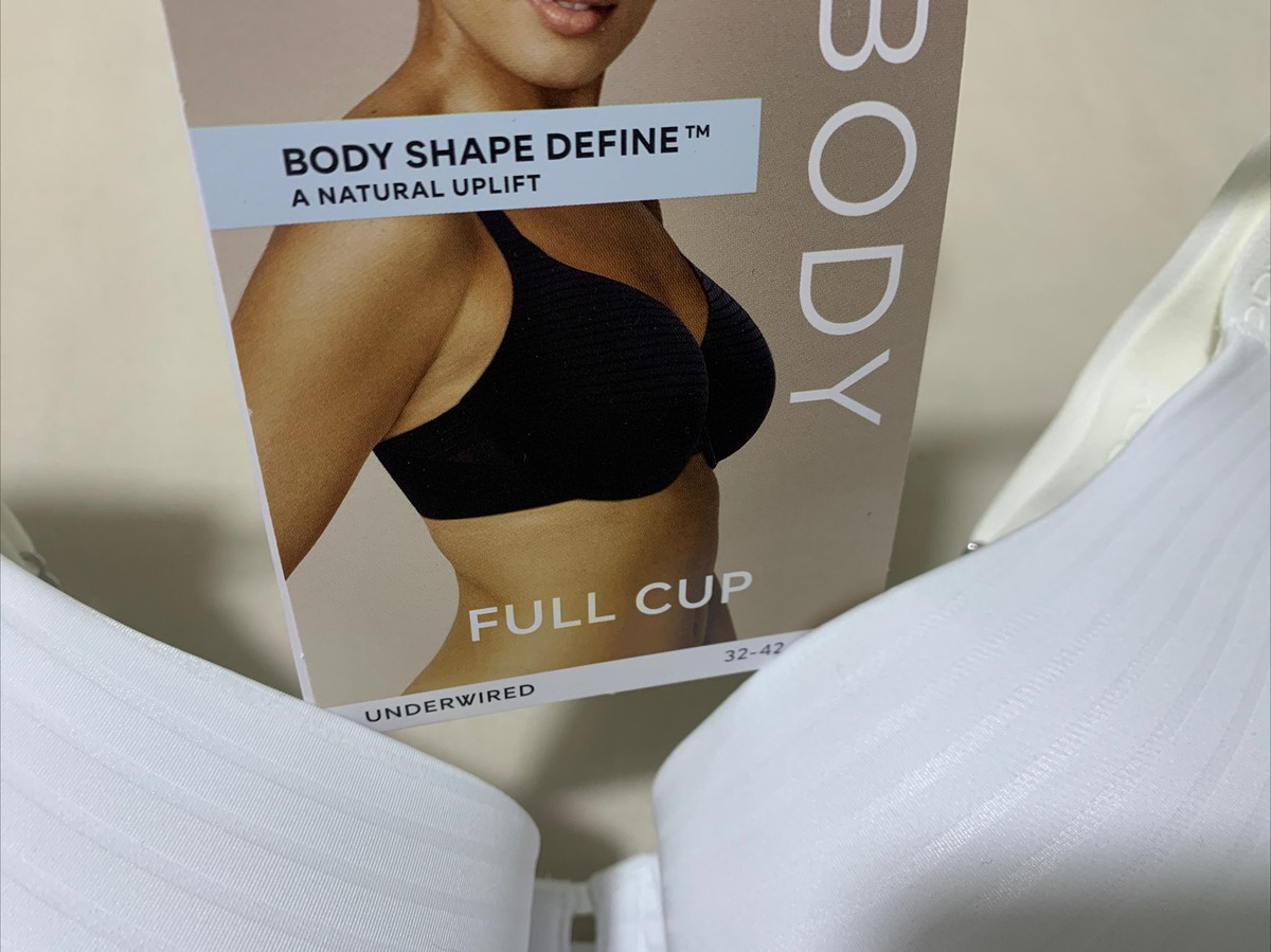 Reggiseno A Fascia Con Coppe Morbide E Fascia In Silicone - Bianco, Coppa B - Foto 4