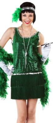white christmas dresses Downton Abbey Burgundy and Gold 1920 Beaded Flapper Dress-Ambroise