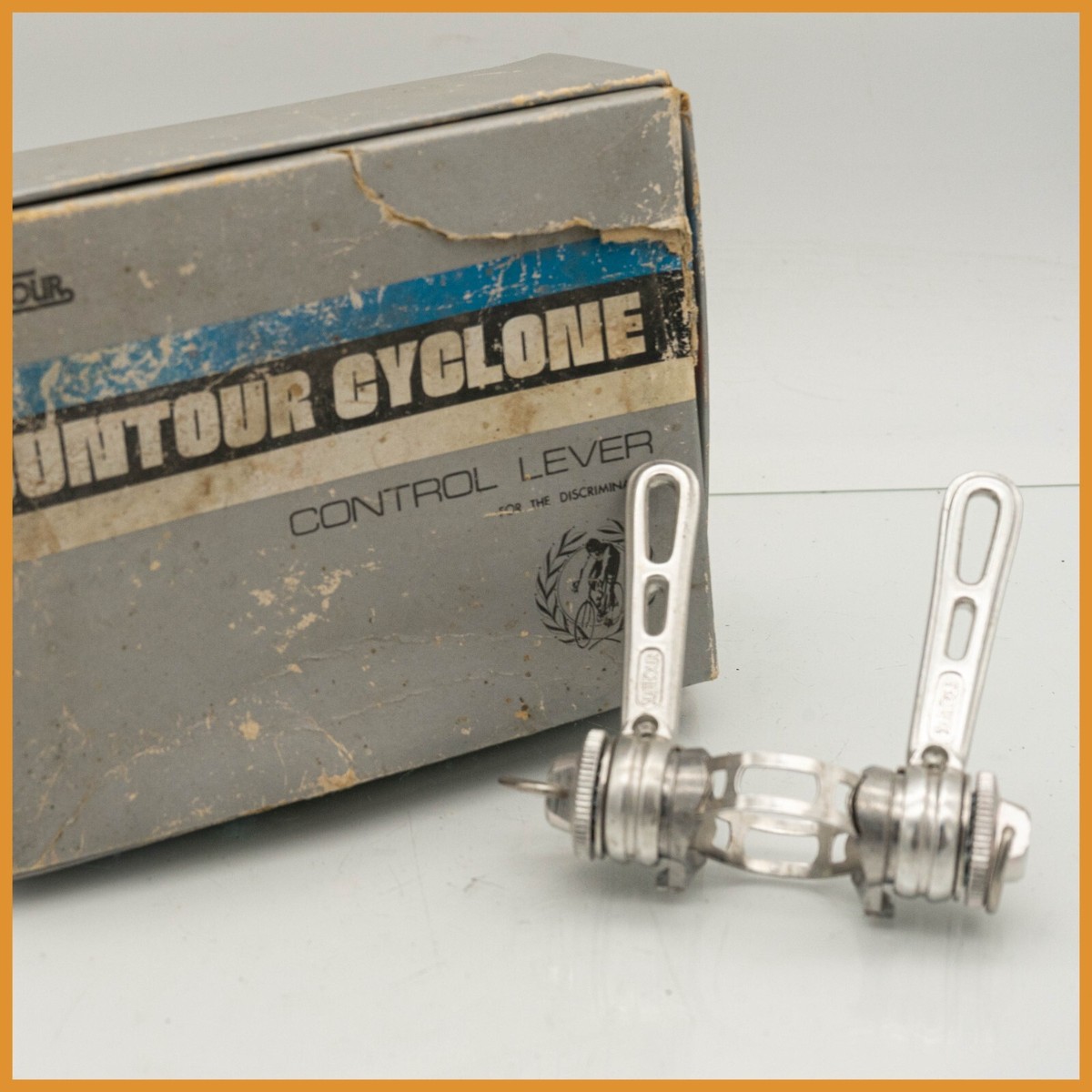 Jeu De Leviers De Vitesses Vintage Suntour Cyclone 22351 NOS Années 80 - 6 Vitesses à Friction
