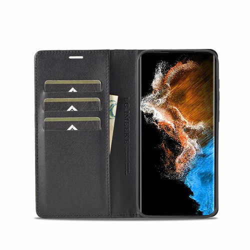 For Samsung S25 S24 S23 Ultra Luxury Case Wallet Cards Flip Leather Phone Cover - Picture 8 of 14