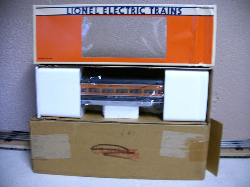 LIONEL ALUMINUM CITY OF PROVIDENCE CAR 6-52143 1998 TCA O GAUGE NEW IN BOX W/S