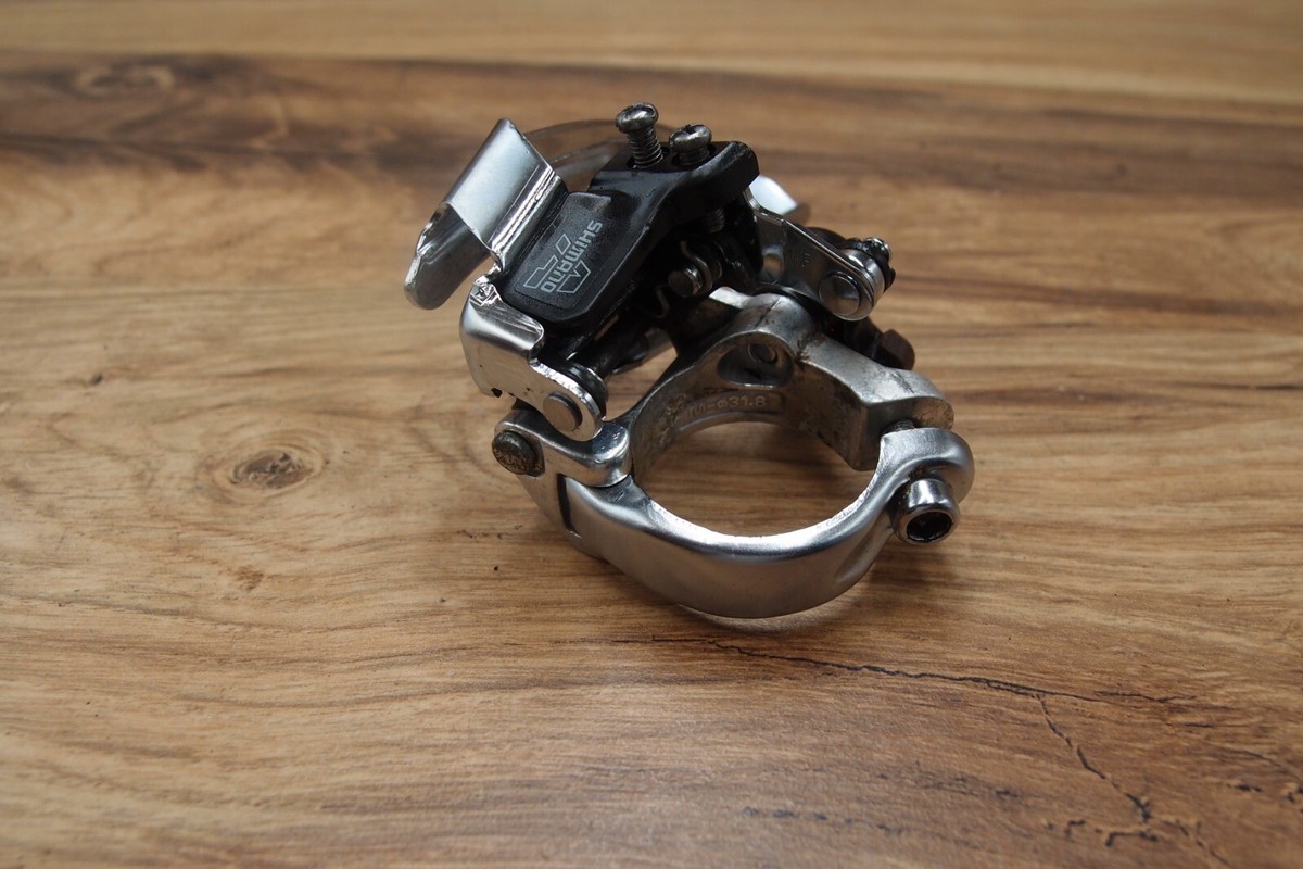 Dérailleur Avant Shimano Alivio FD-MC18 (1998) - VTT Vintage, Tirage Haut, 31,8 Mm - Fabriqué Au Japon
