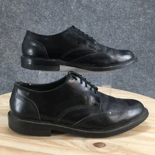 O'Sullivans Dress Shoes Mens 9.5 3E Executive Imperials Oxford Black Leather Low