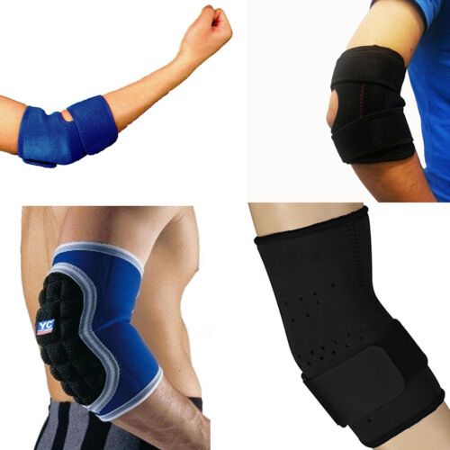 Tennis Elbow Support Brace Sleeve Golfer's Strap Epicondylitis Clasp Lateral Gym - Picture 1 of 6