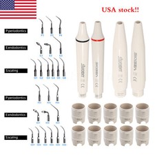 Dental Ultrasonic Scaler Handpiece / 10Pcs Dental Ultrasonic Piezo Scaler Tips
