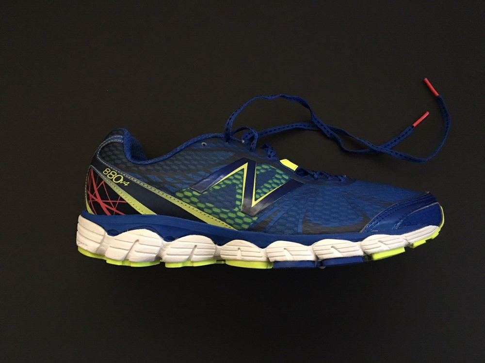 Womens New Balance 880v4 Running Shoes Blue/Neon Green Sz 8D Mint condition