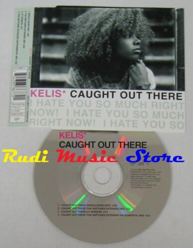 CD Singolo KELIS Caught out there 1999 VIRGIN EU  (S3)  no mc lp dvd - Afbeelding 1 van 1