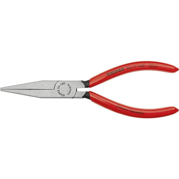 Knipex 30 11 160 Elektronik- U. Feinmechanik Flachzange Gerade Chrom-Vanadium...-image