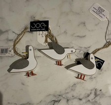 Brandneu 3er Set hängende Möwe Urlaub Dekor Home Ornament Meer Strand