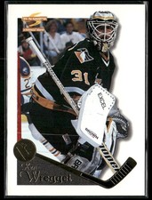 1995-96 PINNACLE SUMMIT KEN WREGGET PITTSBURGH PENGUINS #112