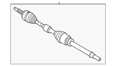 Genuine Nissan Axle Assembly 39101-JG02C