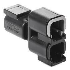 New Deutsch DTM04-2P-P007 Y-Splitter 2 Way Receptacle ATM04-2P-P007
