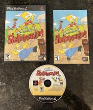 The Simpsons Skateboarding PlayStation 2 Complete in Box Tested Ships Fast