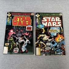 Lot Of 2 Star Wars Comics #4 & #5 Marvel Comics Group