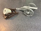 MARX BLUE AND GRAY PLAYSET cannon w/ metal pin & mortar VINTAGE CIVIL WAR 1960's