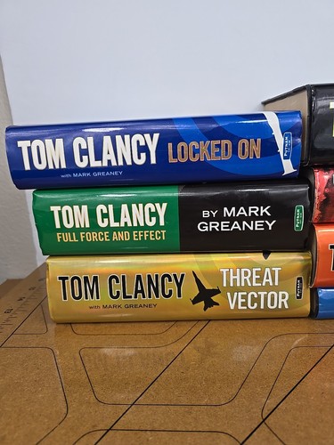Lot Of 7 Tom Clancy Hardcover HC/DJ Books All Jack Ryan Series 1st Ed - Picture 2 of 13