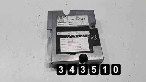 VW Phaeton Steuergerät 3D0 035 704 D Bj 2006