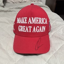 Charlie Kirk Signed Make America Great Again ...