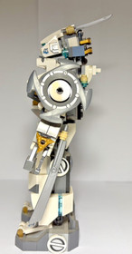 MOSTLY COMPLETE LEGO NINJAGO TITAN MECH BATTLE 70737 (SEE IMAGES AND READ DESC.)