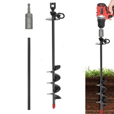 Heavy Duty Dog Tie Out Stake,14.8" Spiral Dog Stakes with Swivel Hook for Outsid