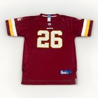 Clinton Portis Washington Redskins Reebok Youth XL Red NFL Jersey Football
