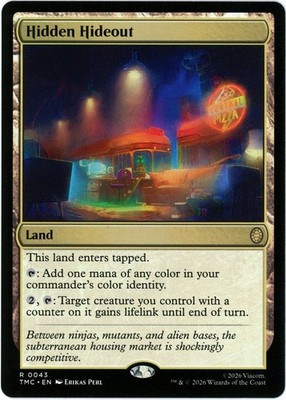Hidden Hideout - 0043 - TMC Teenage Mutant Ninja Turtles - MTG NM/M