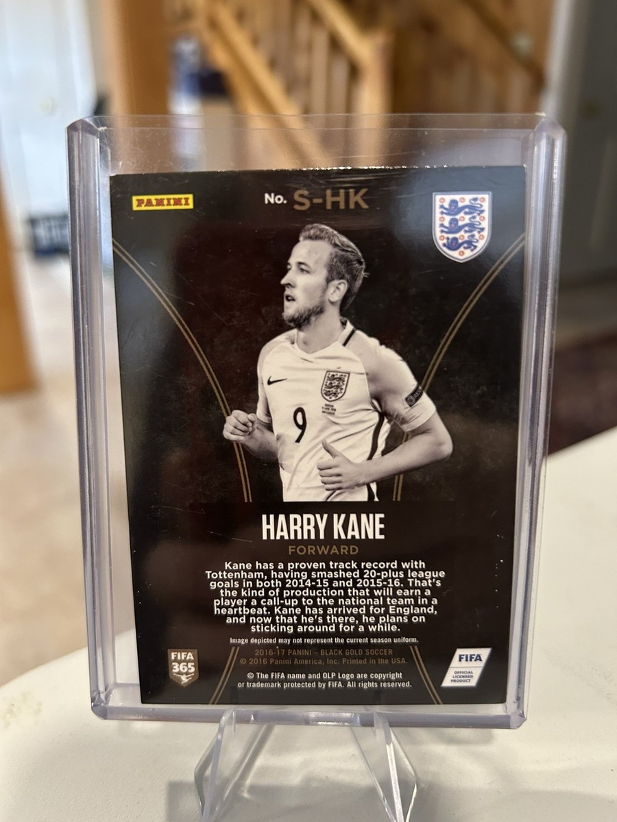 2016-17 Panini Black Gold - Stars Harry Kane #S-HK Holo Gold /50