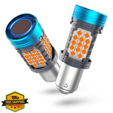 evntyps 1157 2057 Amber LED Turn Signal Bulb Anti Hyper Flash CANBUS Resistor