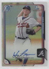 2015 Bowman Chrome Prospects Refractor 55/499 Wes Parsons #BCAP-WP Auto 0c2